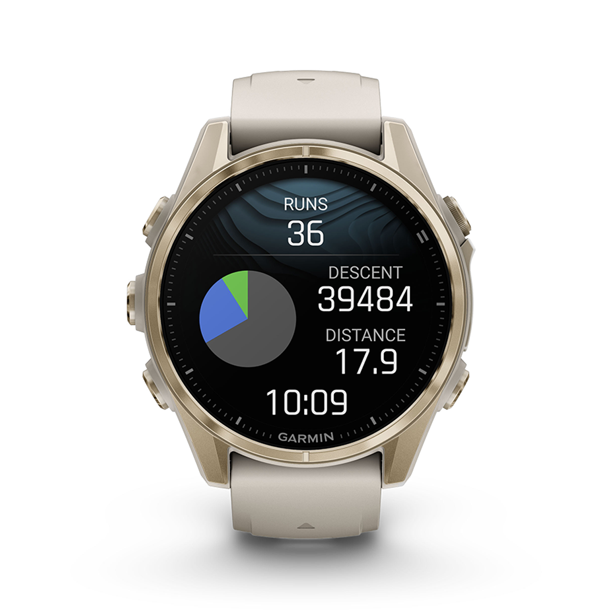 Garmin Fenix 8 Amoled — Carbon Gray DLC Titanium Black - Pebble Gray — Size 51 mm — Alternate View 37