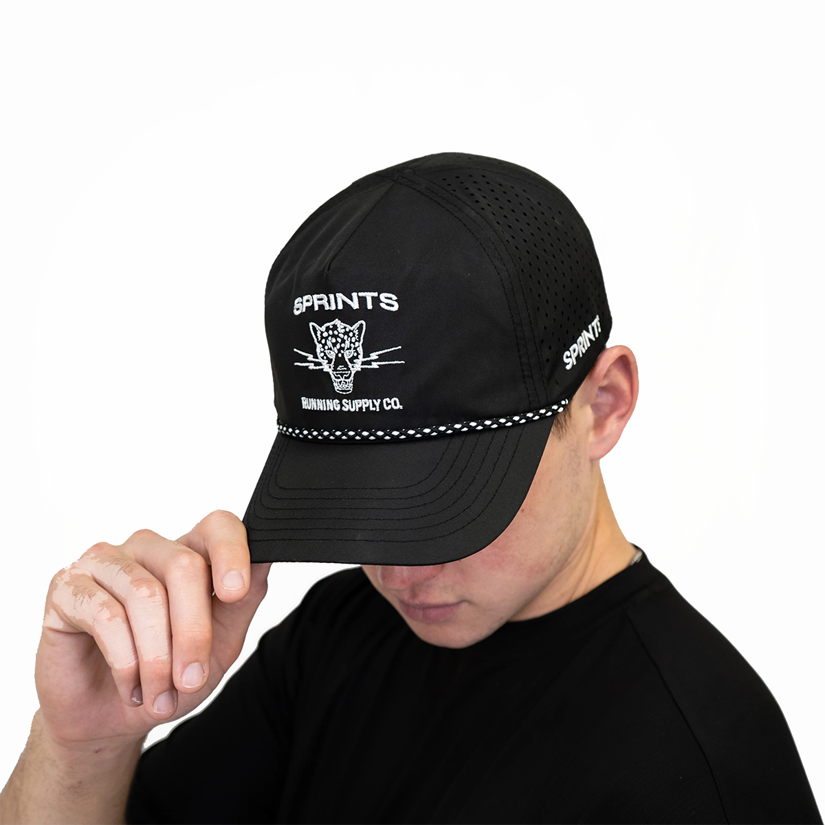 Sprints EZ Rope Snapback — Vault Jag Black — Size One Size — Back View