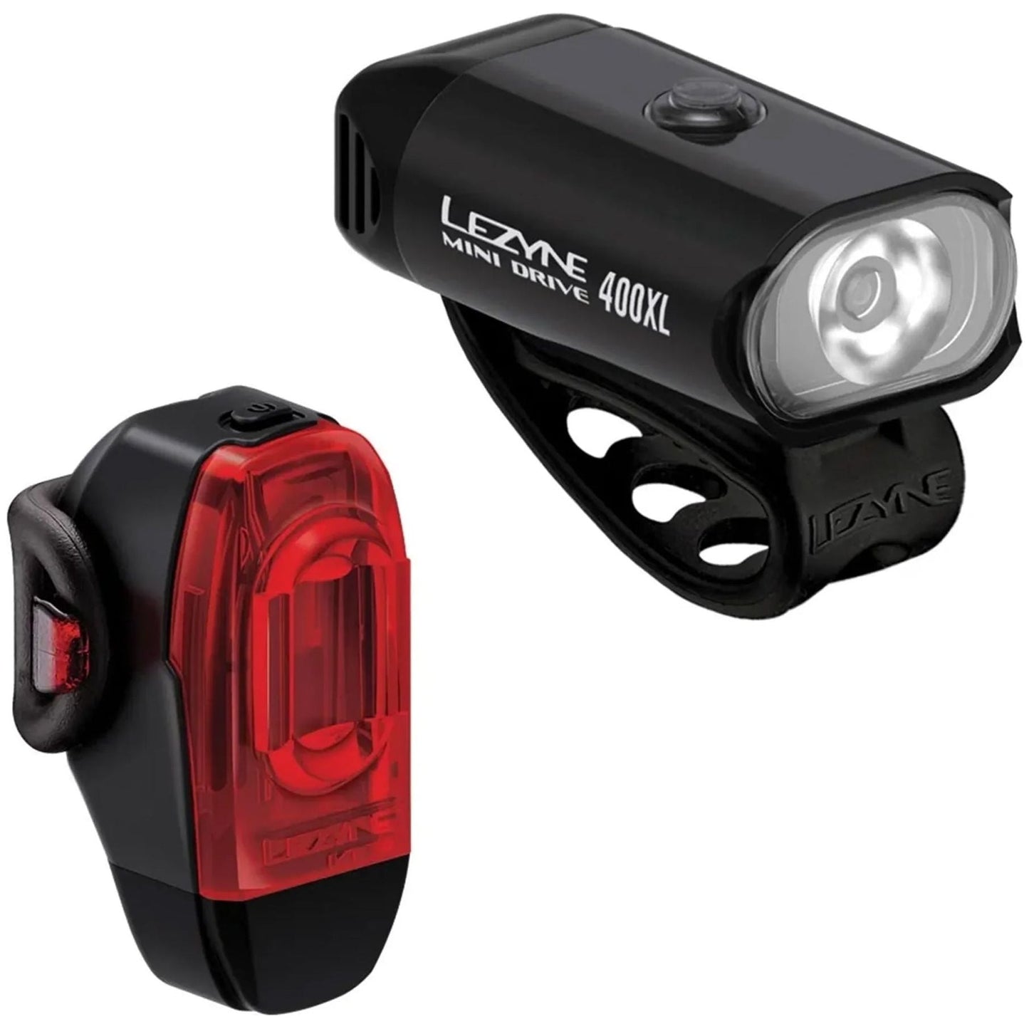 Lezyne Mini Drive 400XL / KTV Drive+ LED Bike Light Set