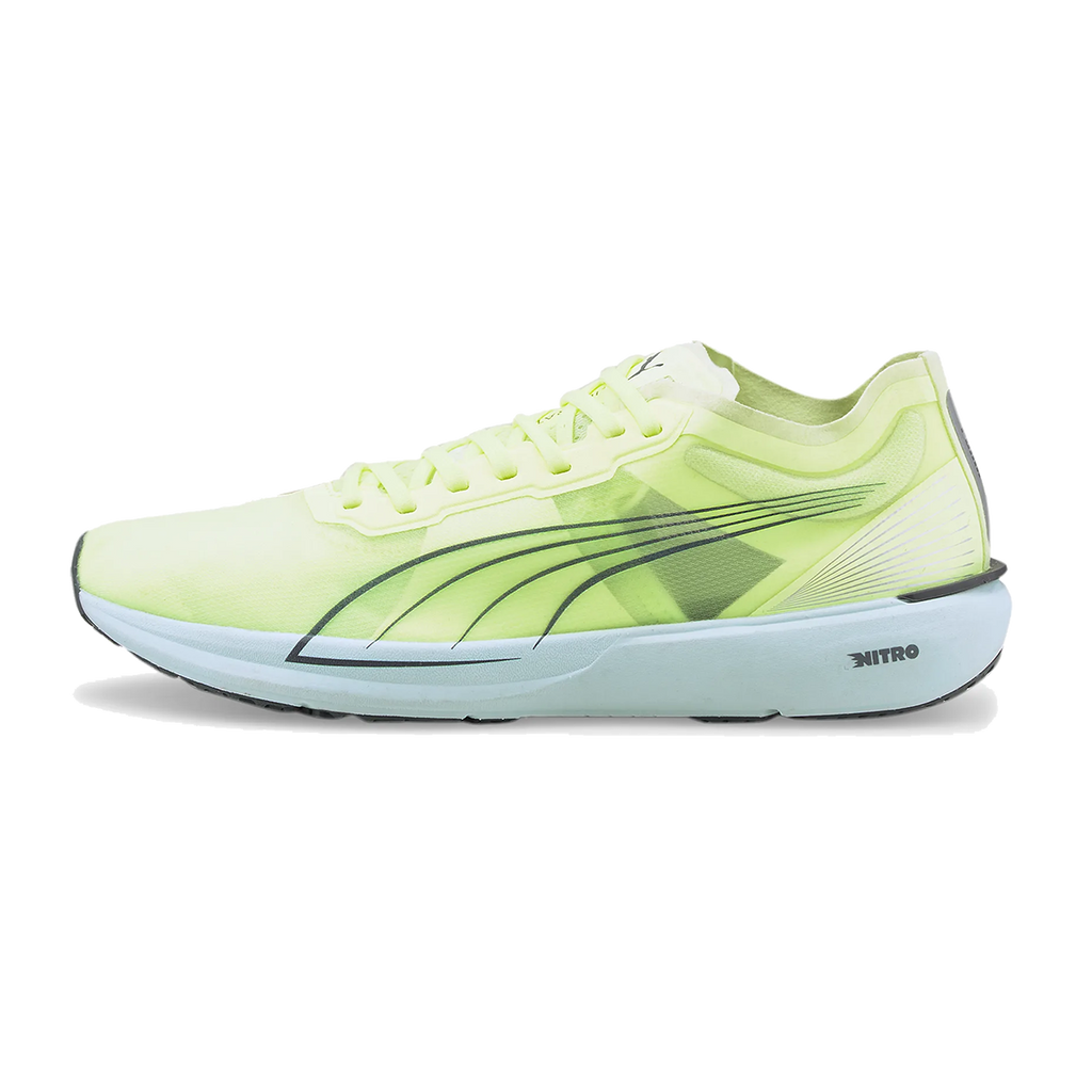 Puma Liberate Nitro — Fizzy Light - Nitro Blue — Size D — Width 8 — Side View