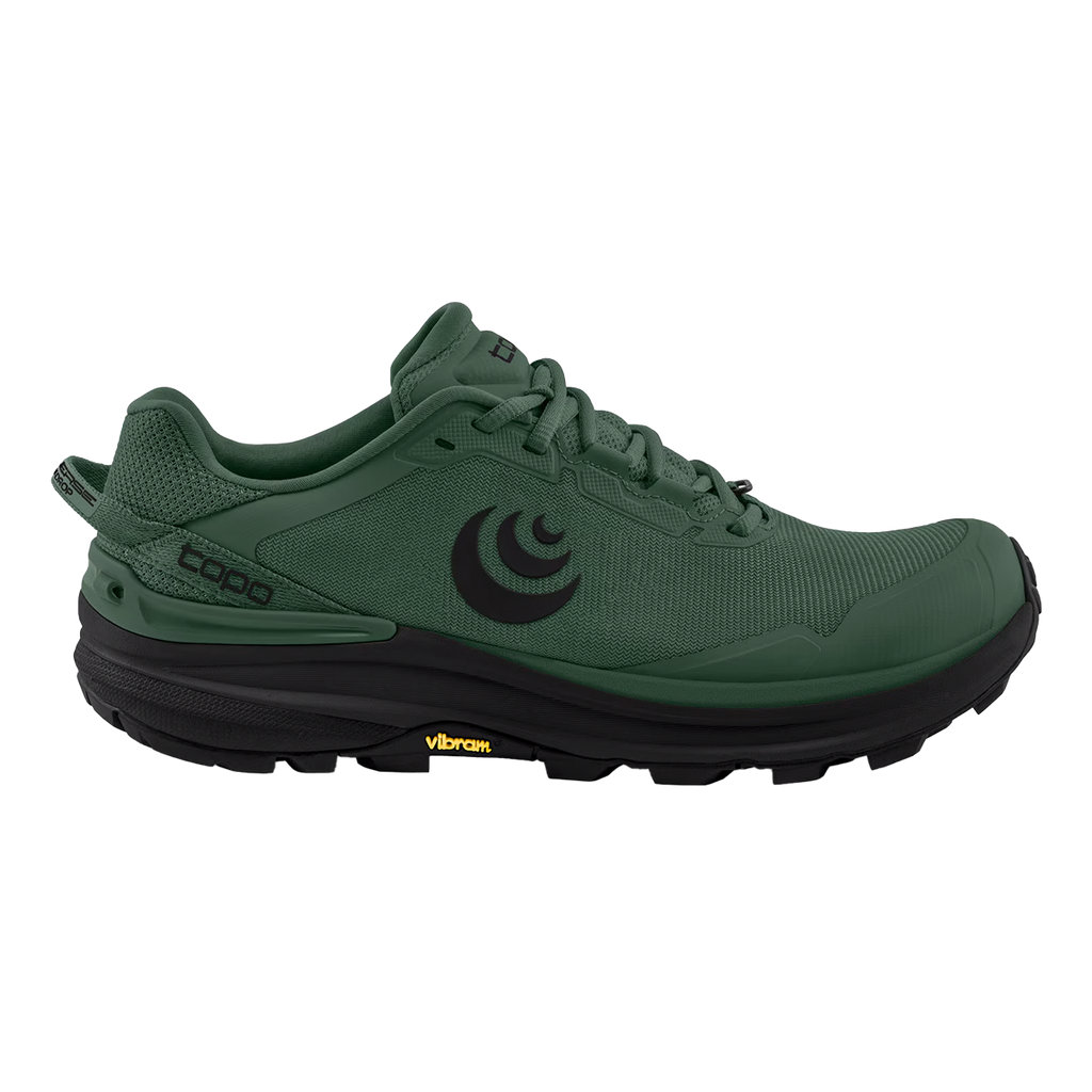 Topo Traverse — Dark Green - Charcoal — Size D — Width 9 — Front View