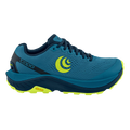 Topo Ultraventure 3 — Blue - Lime — Size D — Width 8 — Front View