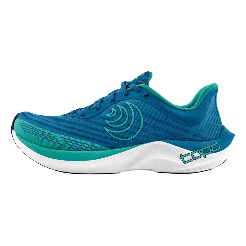 Topo Cyclone 2 — Blue - Aqua — Size D — Width 8 — Side View