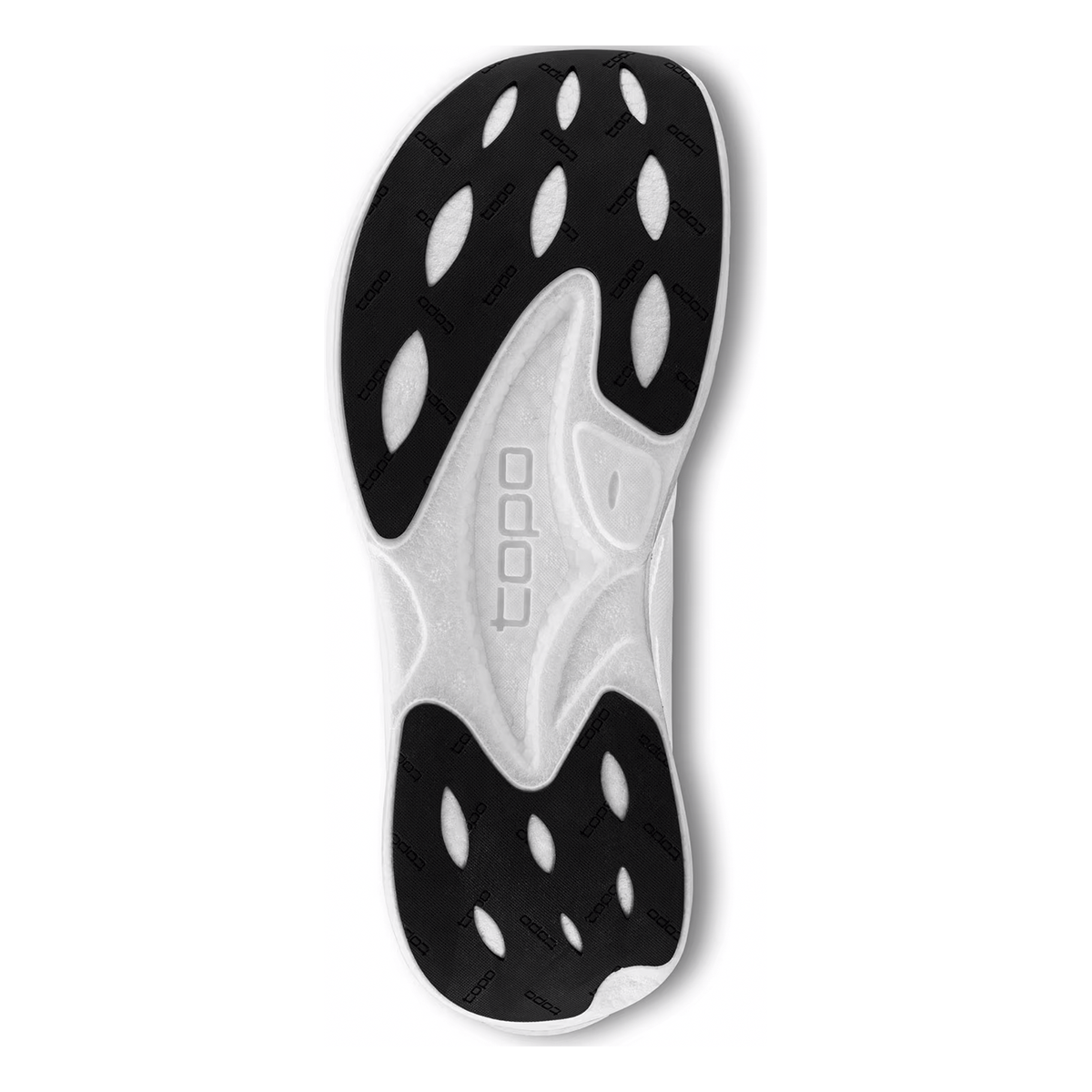 Topo Cyclone 2 — Ocean - Mint — Size B — Width 6 — Top View