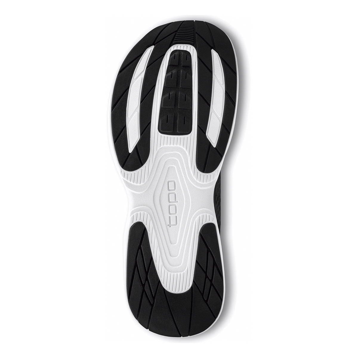Topo Fli-Lyte 5 — Black - White — Size D — Width 10.5 — Alternate View 8