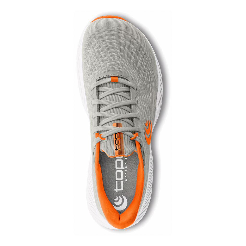 Topo Fli-Lyte 5 — Black - White — Size D — Width 10.5 — Back View