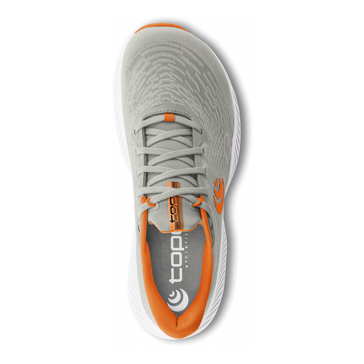 Topo Fli-Lyte 5 — Black - White — Size D — Width 10.5 — Back View