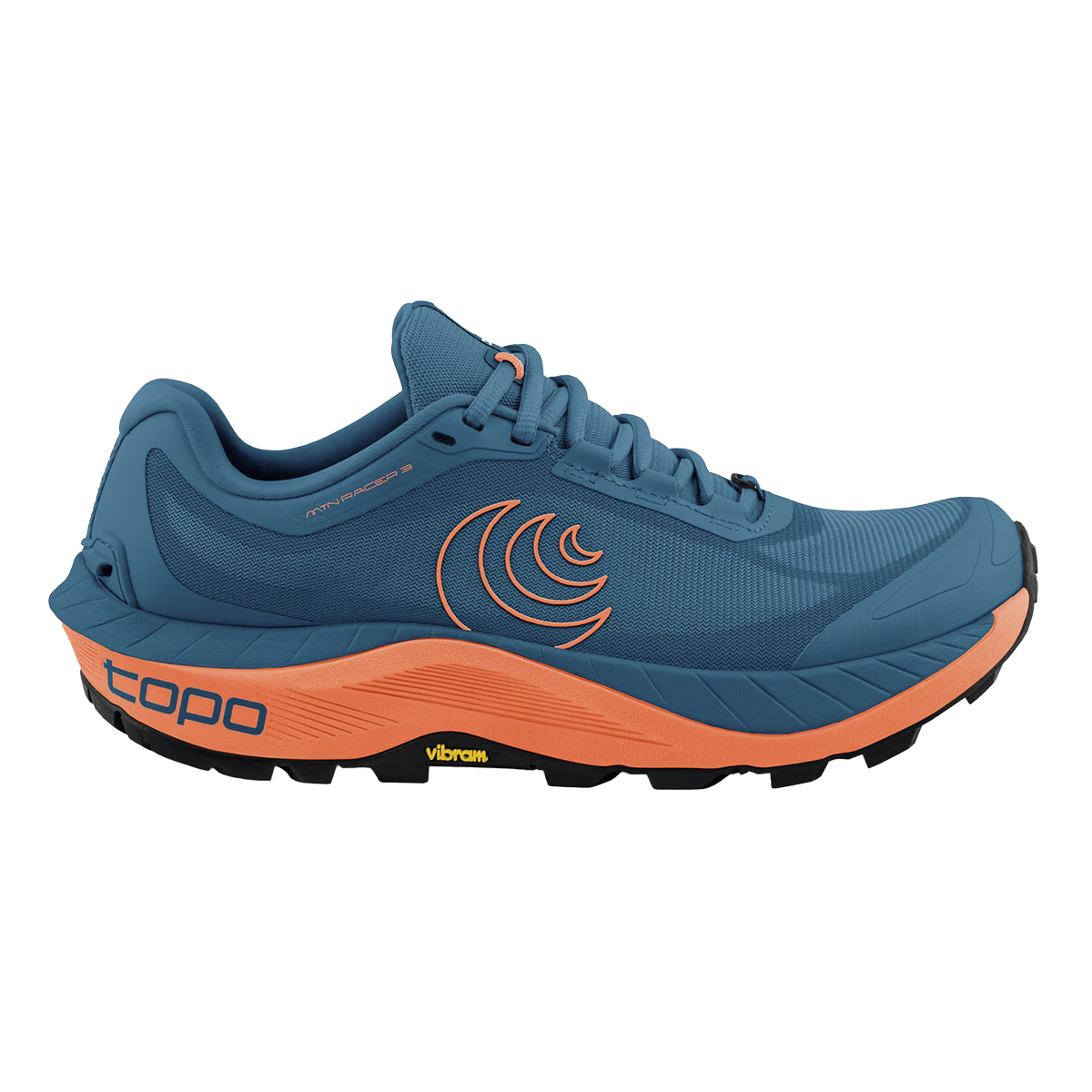 Topo MTN Racer 3 — Black - Lime — Size D — Width 10.5 — Detail View
