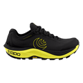 Topo MTN Racer 3 — Black - Lime — Size D — Width 10.5 — Front View