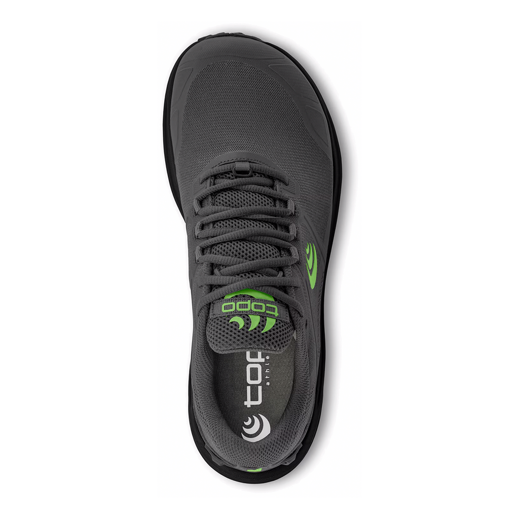 Topo Terraventure 4 — Dark Grey - Green — Size D — Width 9 — Back View