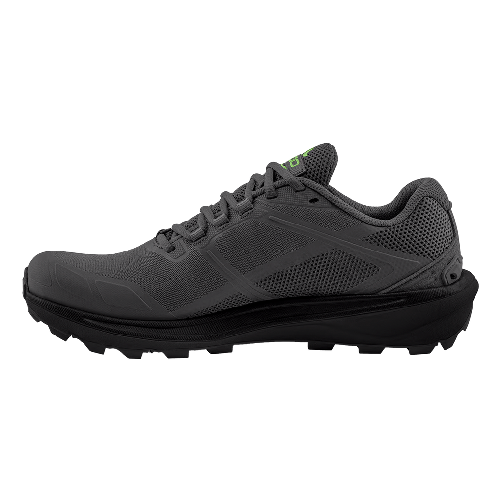 Topo Terraventure 4 — Dark Grey - Green — Size D — Width 9 — Side View