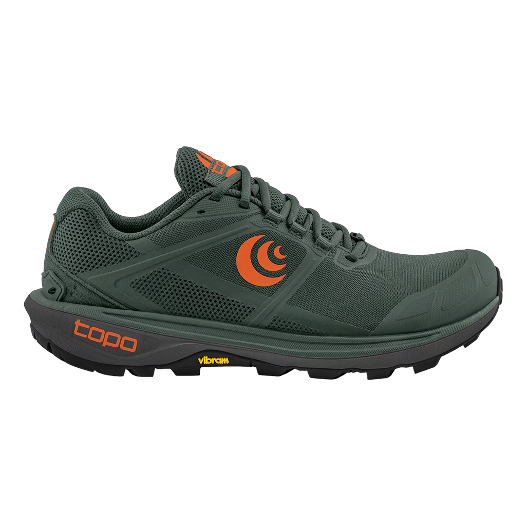 Topo Terraventure 4 — Dark Grey - Green — Size D — Width 9 — Detail View