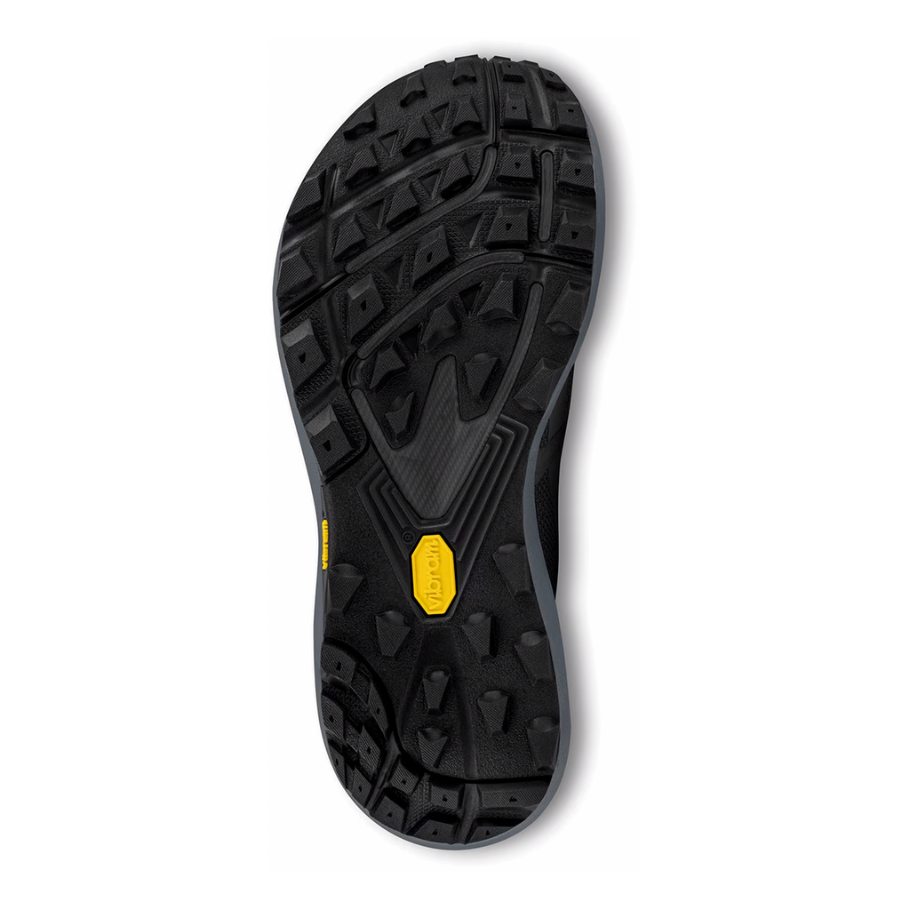 Topo Terraventure 4 WP — Black - Charcoal — Size D — Width 9.5 — Top View