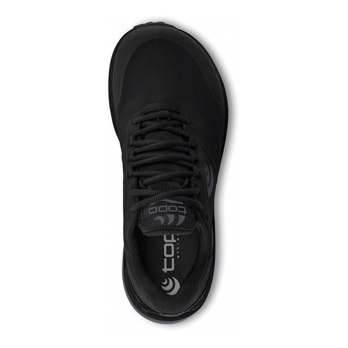 Topo Terraventure 4 WP — Black - Charcoal — Size D — Width 9.5 — Back View
