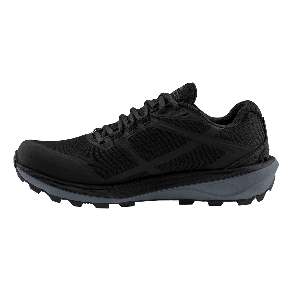 Topo Terraventure 4 WP — Black - Charcoal — Size D — Width 9.5 — Side View