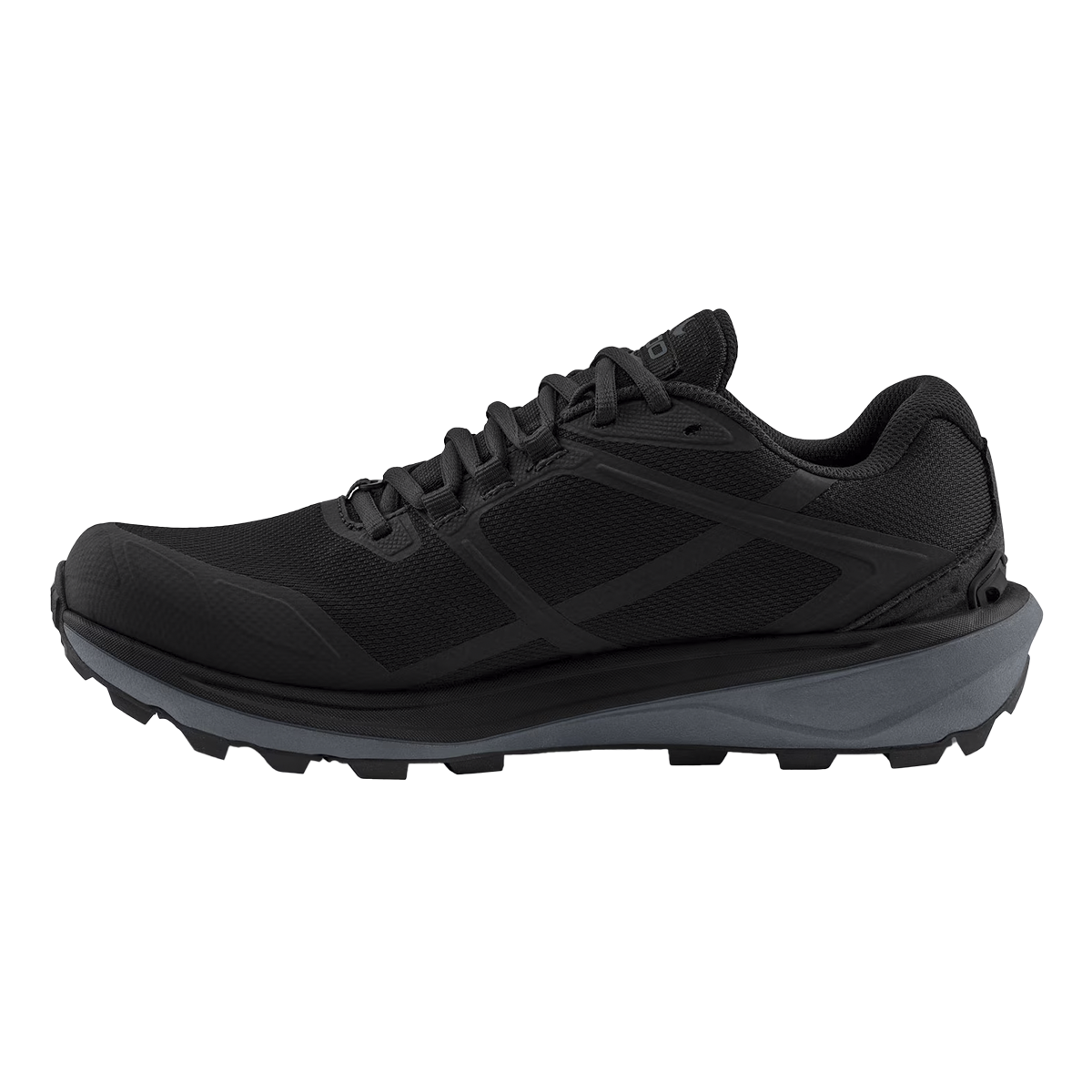 Topo Terraventure 4 WP — Black - Charcoal — Size D — Width 9.5 — Side View