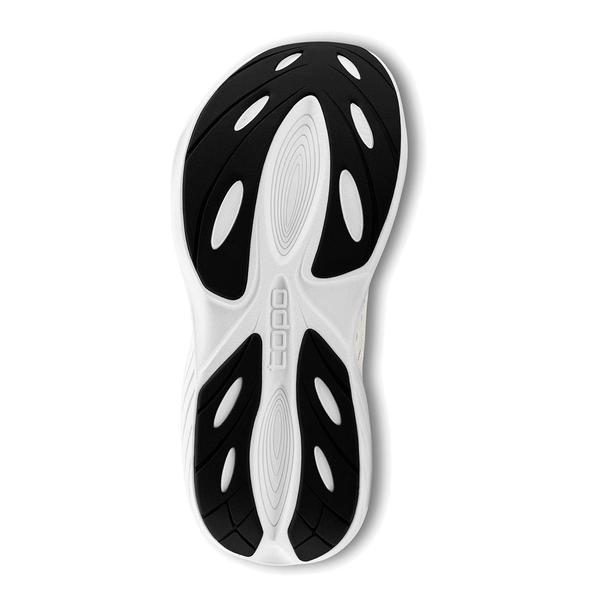 Topo Atmos — Black - Black — Size D — Width 9 — Top View