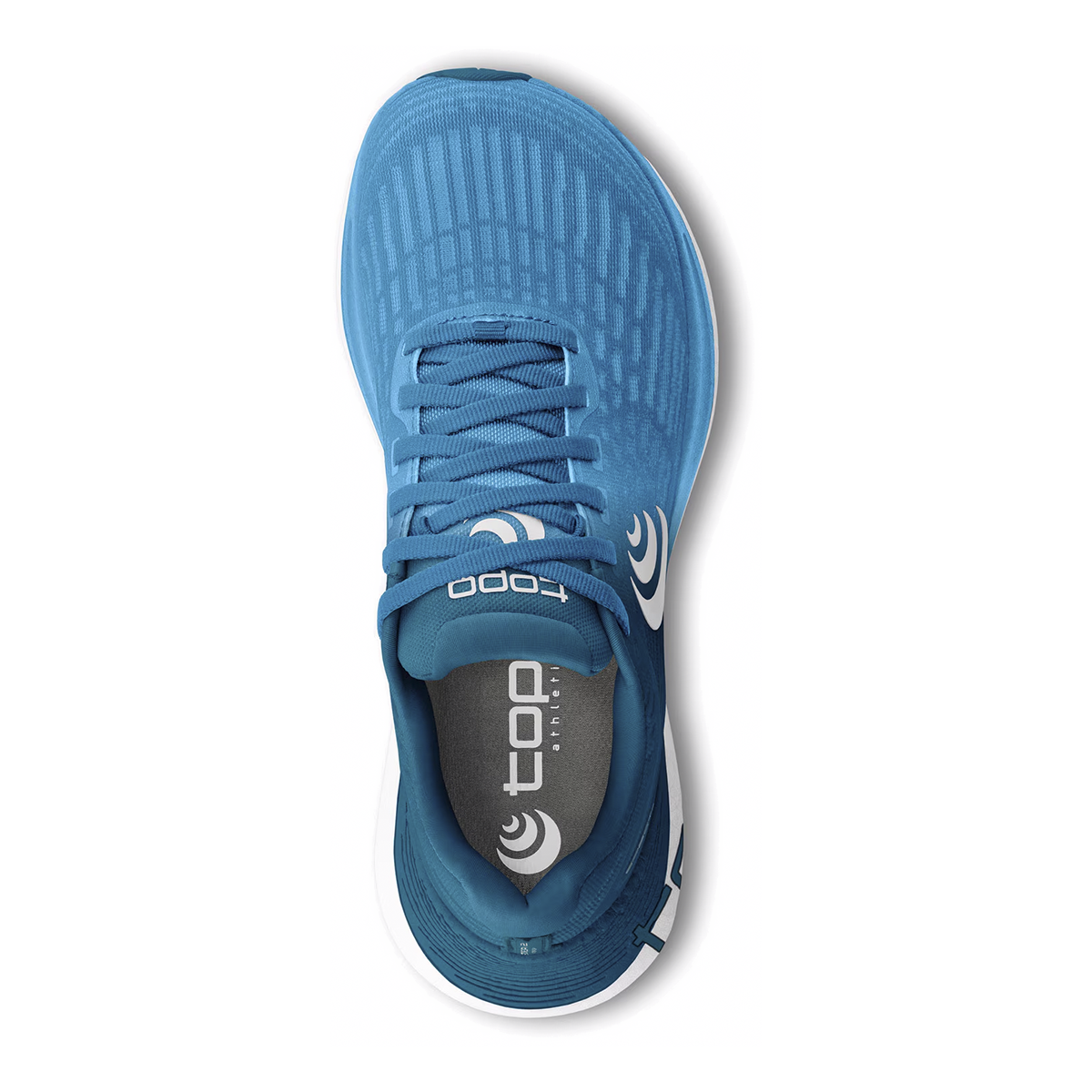 Topo Specter 2 — Blue - Blue — Size D — Width 9 — Back View