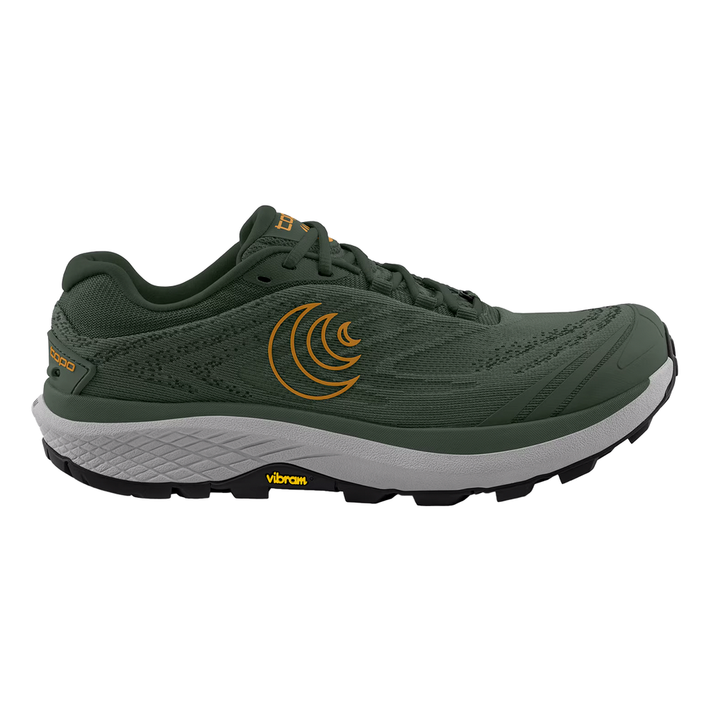 Topo Pursuit 2 — Green - Orange — Size D — Width 9 — Front View
