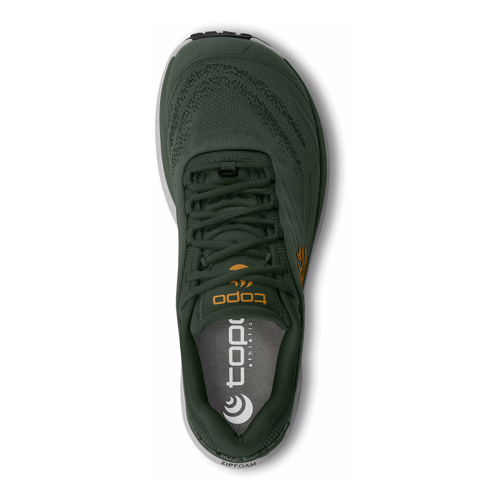 Topo Pursuit 2 — Green - Orange — Size D — Width 9 — Side View