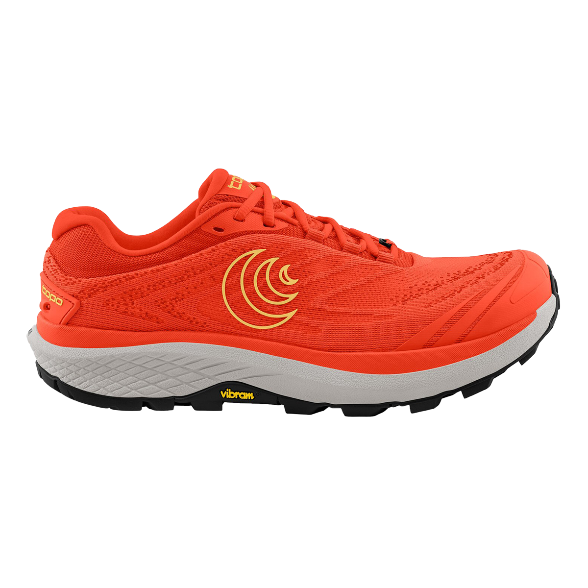 Topo Pursuit 2 — Green - Orange — Size D — Width 9 — Top View