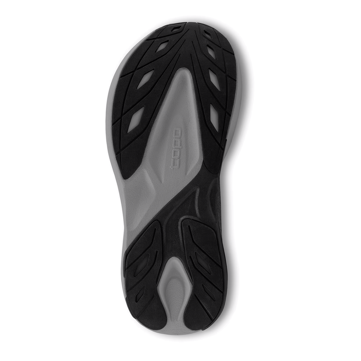 Topo Aura — Black - Charcoal — Size D — Width 8.5 — Alternate View 8