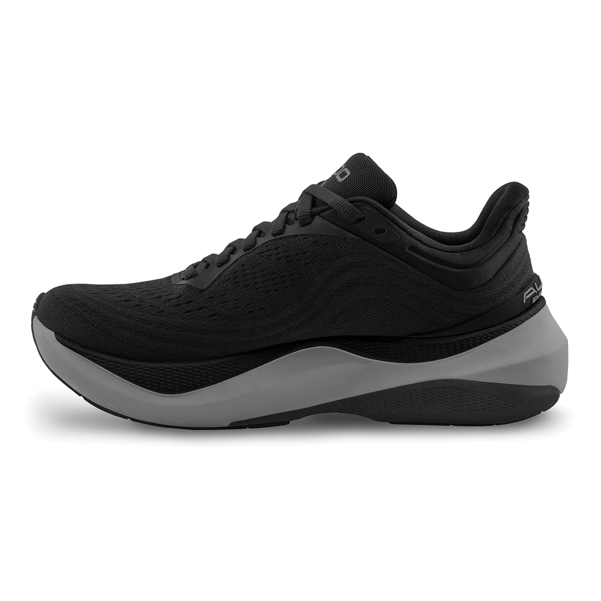 Topo Aura — Black - Charcoal — Size D — Width 8.5 — Lifestyle View