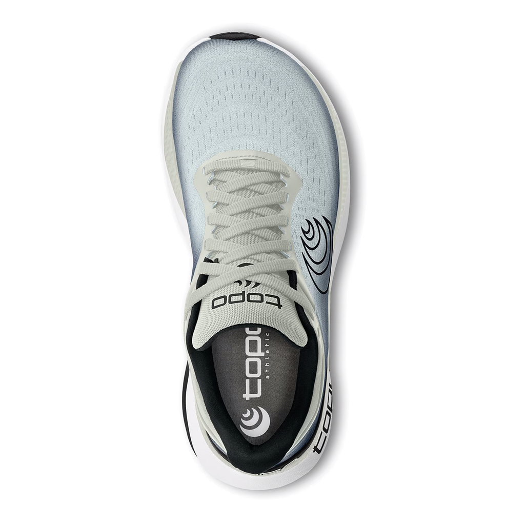 Topo Aura — Black - Charcoal — Size D — Width 8.5 — Back View