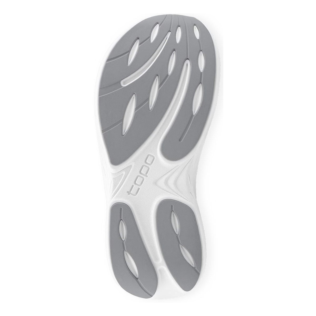 Topo Atmos 2 — Grey - Grey — Size 2E — Width 10 — Top View