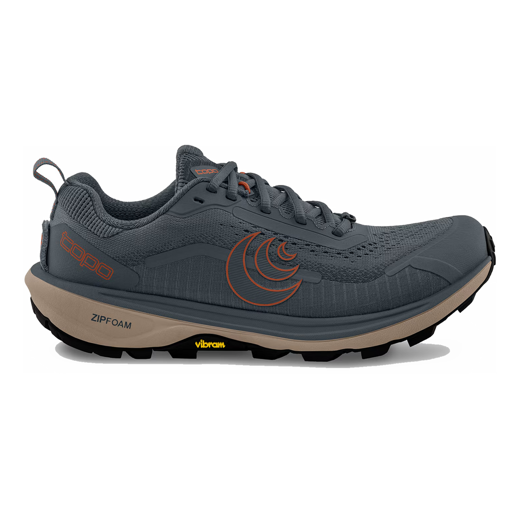 Topo Terraventure 5 — Grey - Clay — Size D — Width 9.5 — Front View