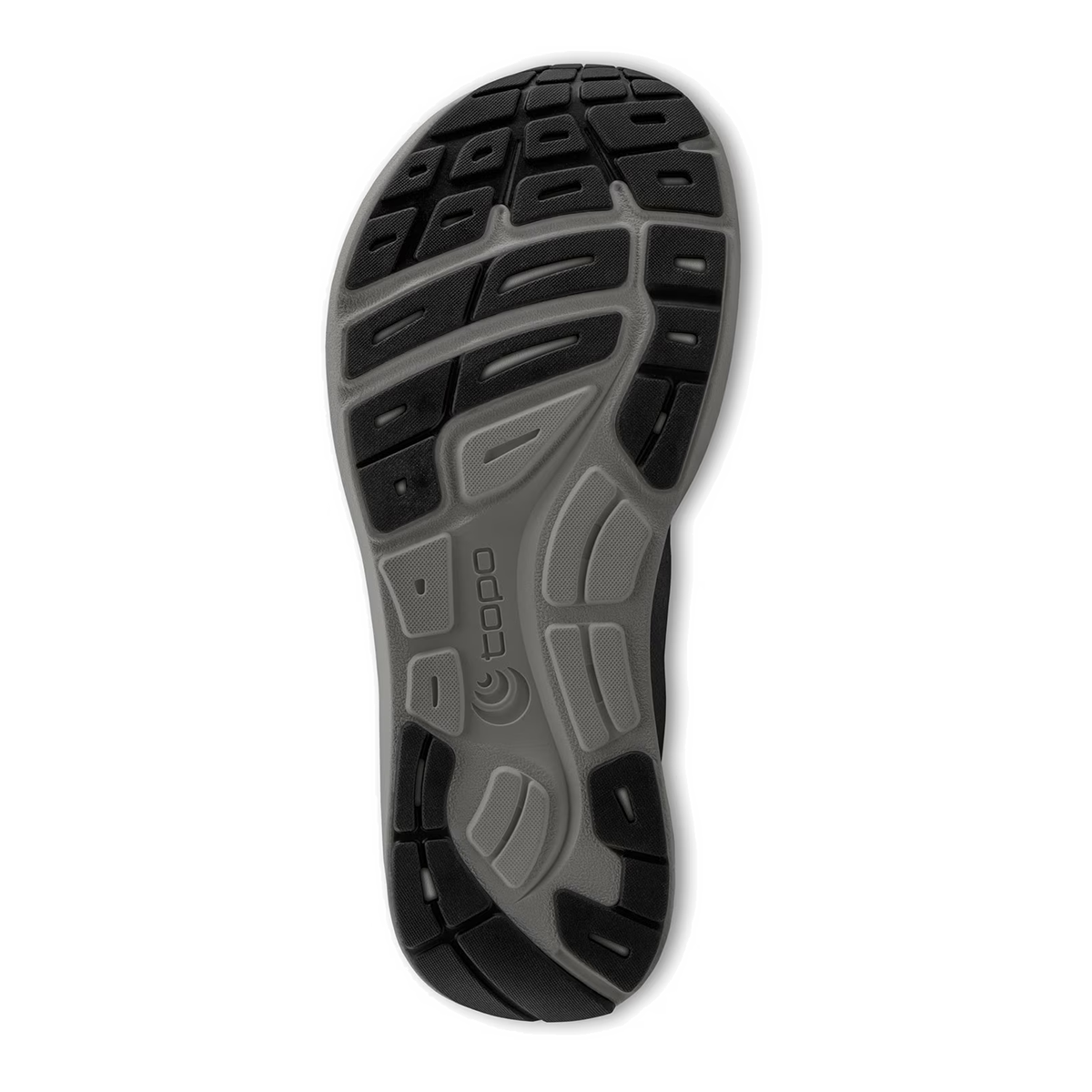 Topo ST-6 — Black - Charcoal — Size D — Width 9 — Top View