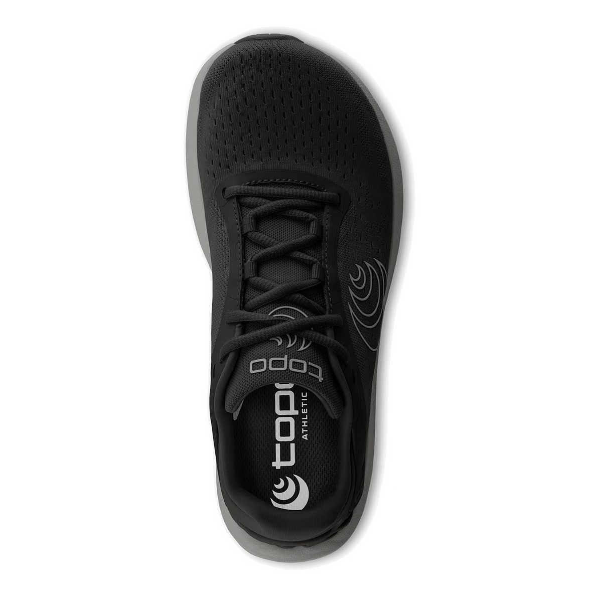 Topo ST-6 — Black - Charcoal — Size D — Width 9 — Back View