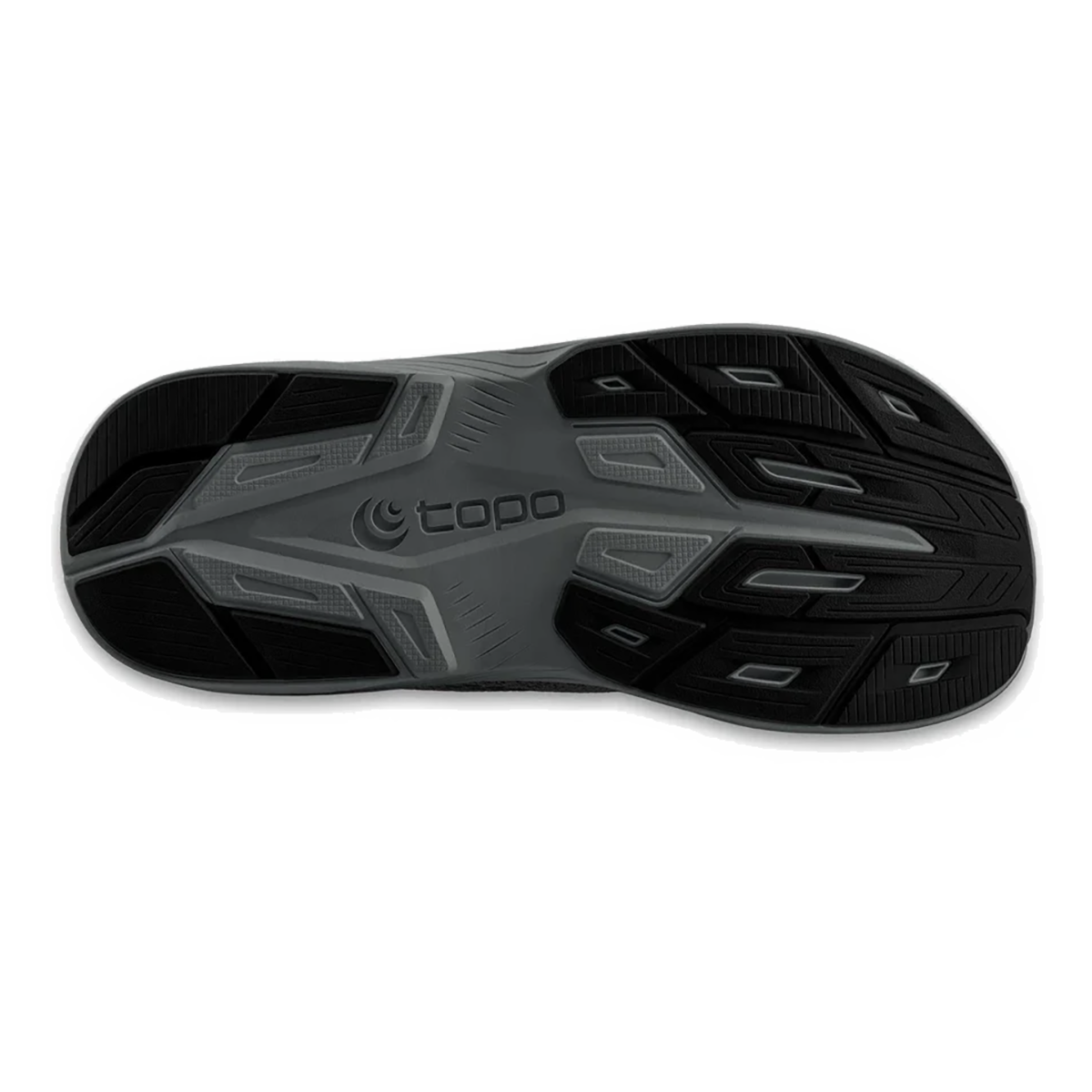Topo Magnifly 6 — Blue - Grey — Size D — Width 9 — Top View