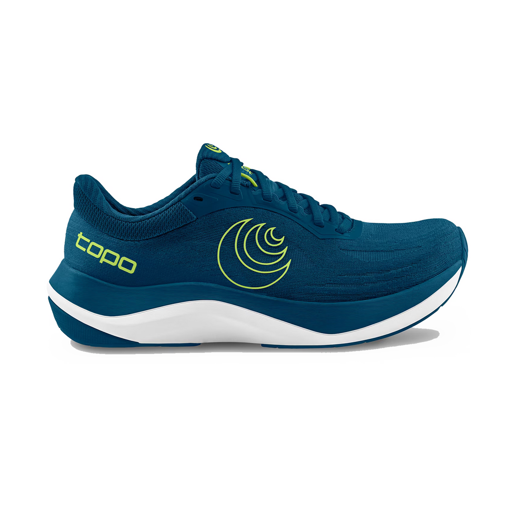 Topo Ultrafly 6 — Grey - Navy — Size D — Width 9.5 — Detail View