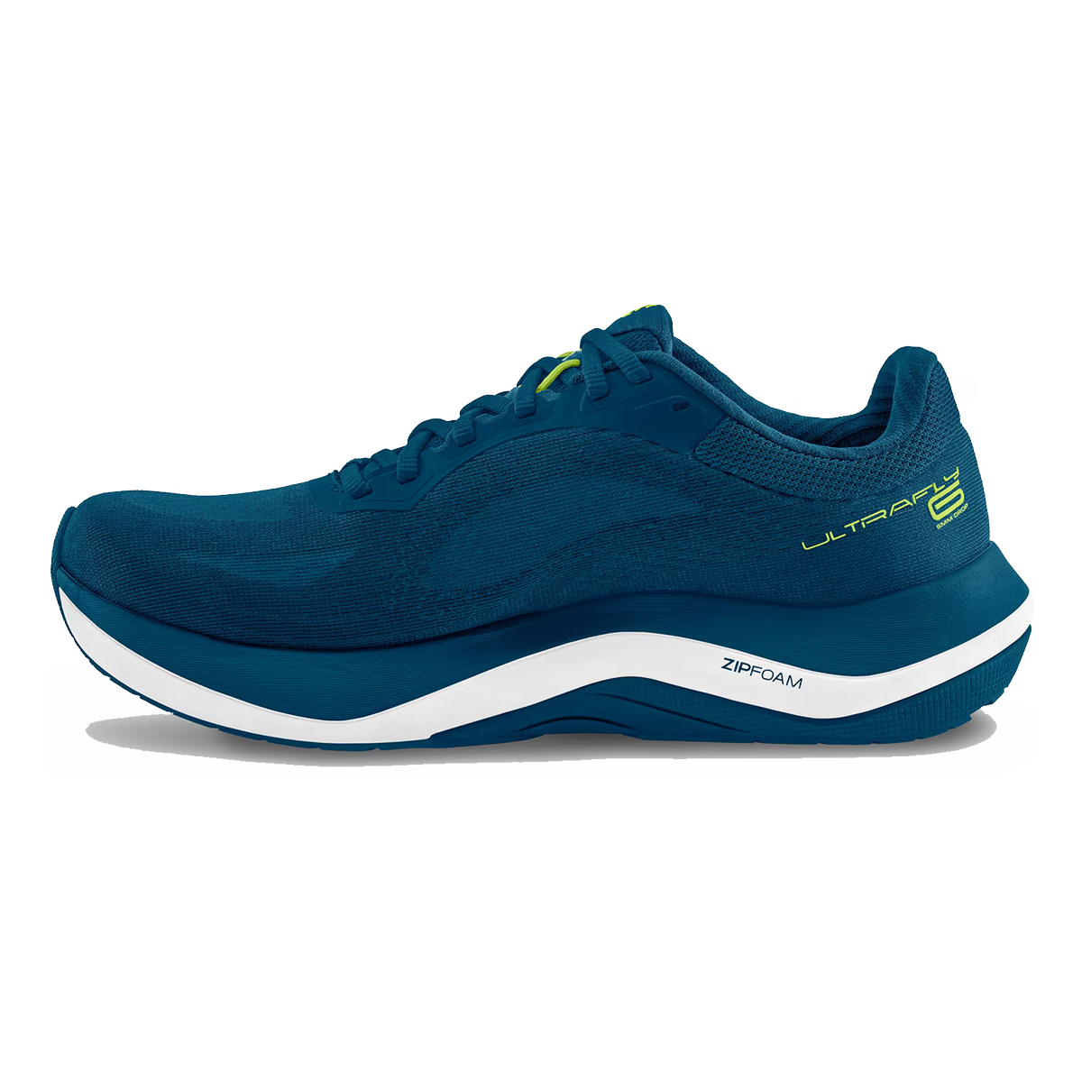 Topo Ultrafly 6 — Grey - Navy — Size D — Width 9.5 — Lifestyle View