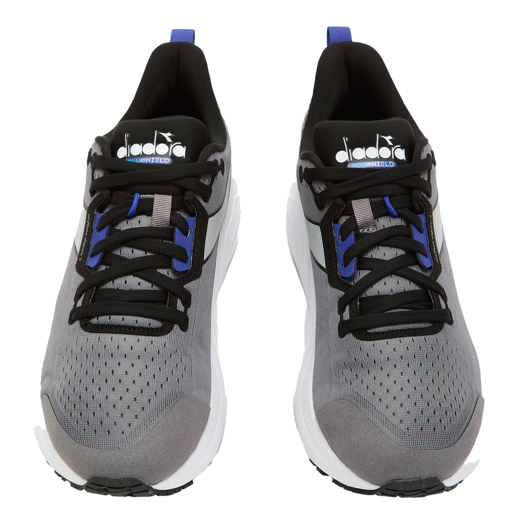 Diadora Mythos Blushield Vigore 2 — Steel Gray - Black — Size D — Width 10 — Alternate View 11