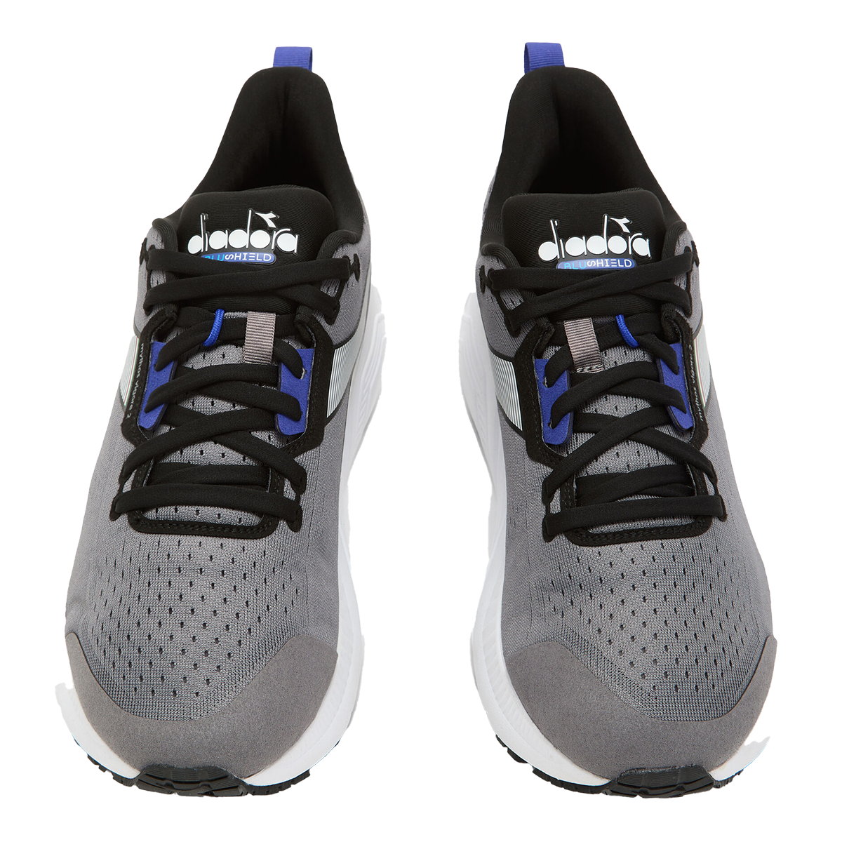 Diadora Mythos Blushield Vigore 2 — Steel Gray - Black — Size D — Width 10 — Alternate View 11