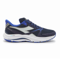 Diadora Mythos Blushield 8 Vortice — Blue Corsair - White - Surf the Web — Size D — Width 10 — Front View