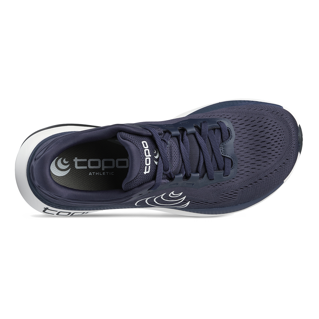 Topo Aura 2 — Navy - White — Size D — Width 9 — Back View