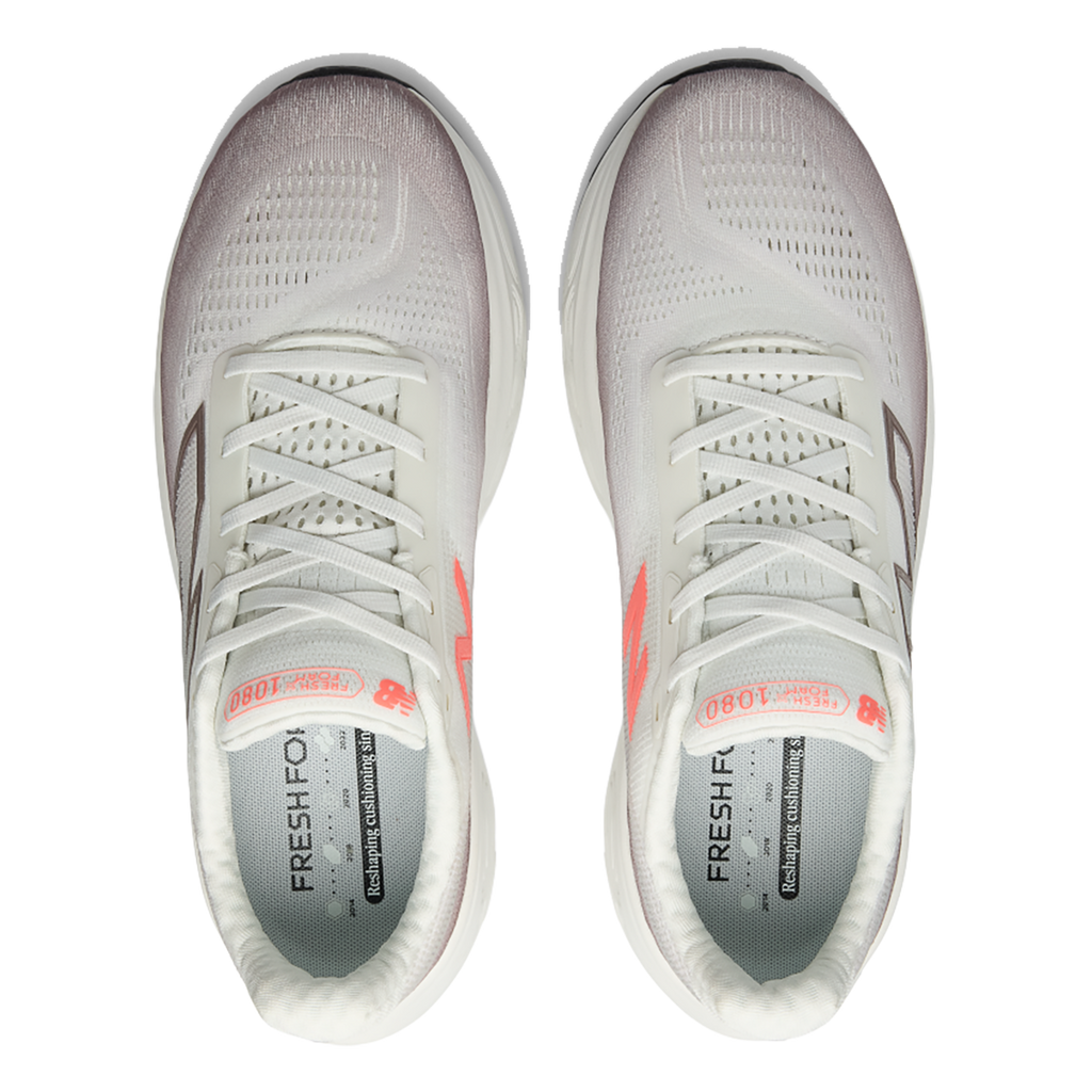 New Balance Fresh Foam X 1080 V14 — Grey Matter — Size D — Width 8 — Back View