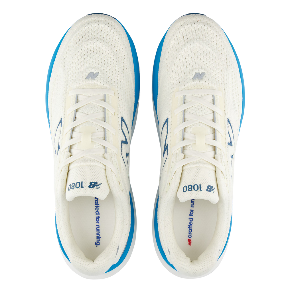 New Balance 1080 V15 — Angora — Size D — Width 7 — Back View