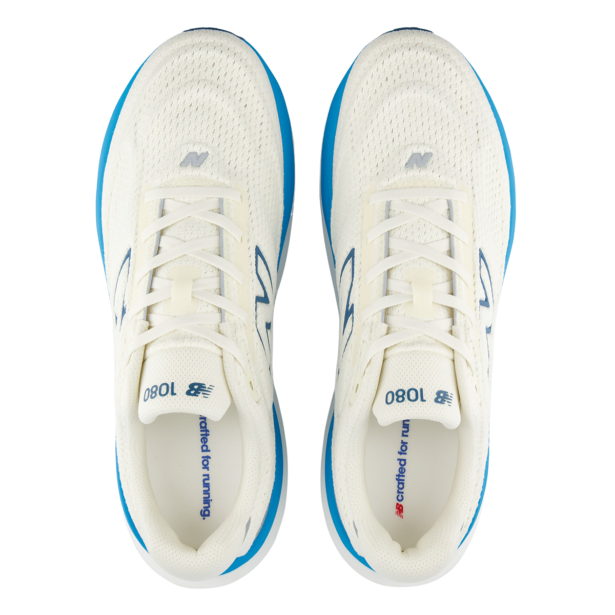 New Balance 1080 V15 — Angora — Size D — Width 7 — Back View