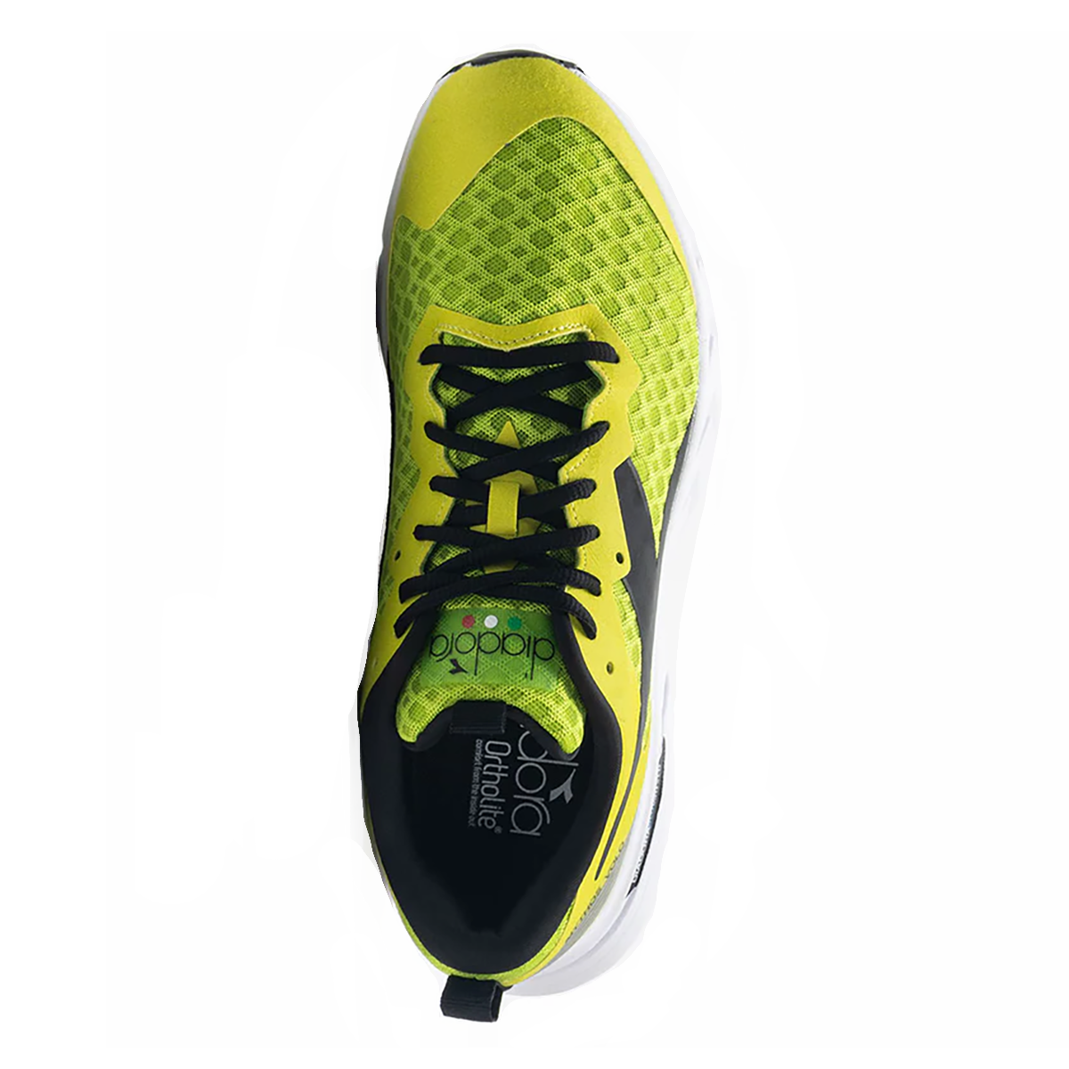 Diadora Mythos Blushield Volo — Federal Blue - Blue Corsair - Silver — Size D — Width 6.5 — Back View