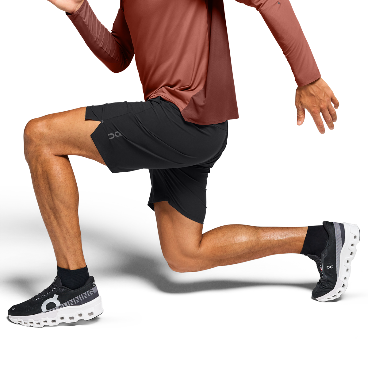 On Performance Hybrid Short — Ruby — Size Small — Lifestyle View
