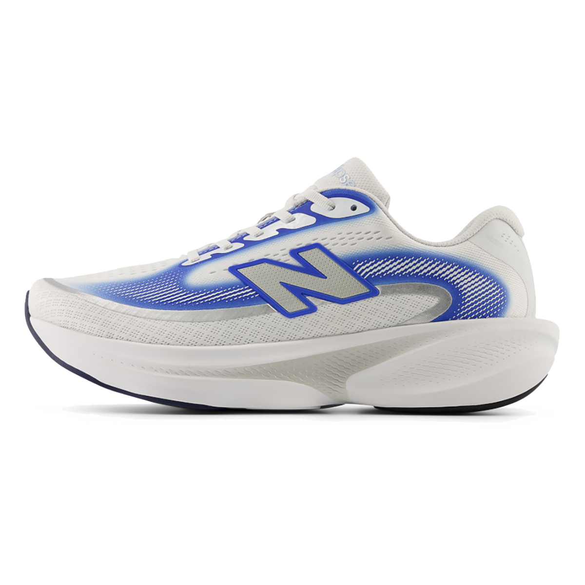 New Balance Ellipse v1 — White — Size D — Width 7 — Side View