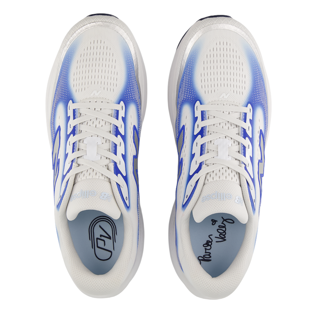 New Balance Ellipse v1 — White — Size D — Width 7 — Back View