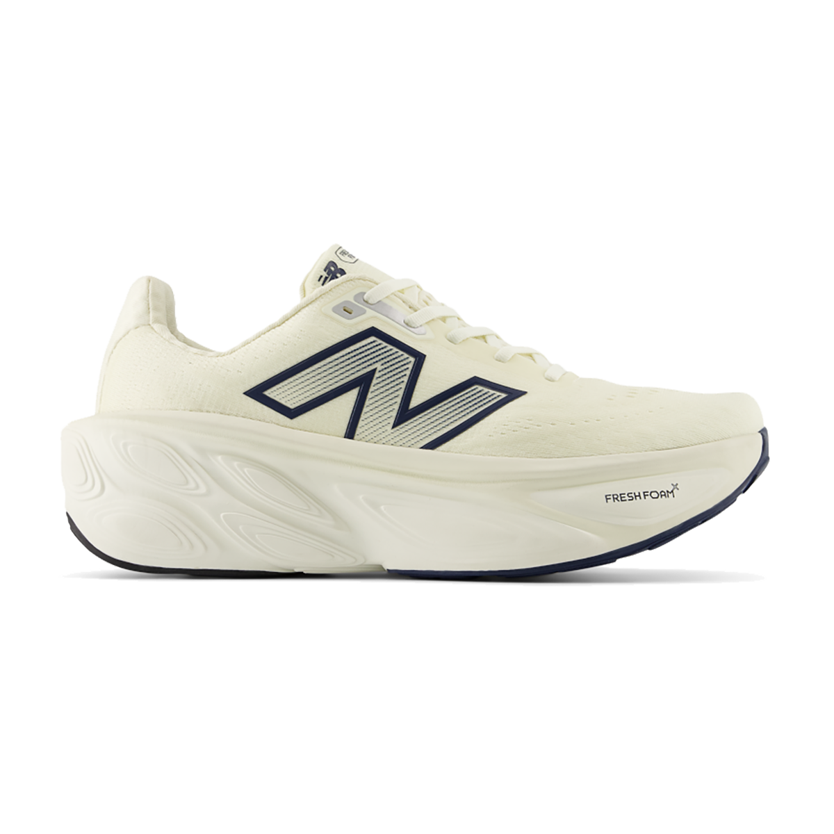 New Balance Fresh Foam X More V5 — Angora — Size D — Width 9.5 — Front View