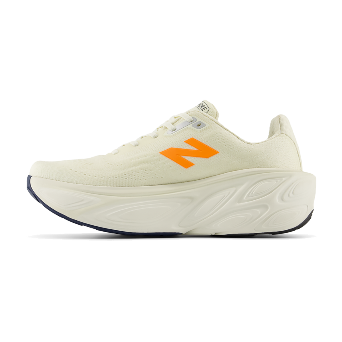 New Balance Fresh Foam X More V5 — Angora — Size D — Width 9.5 — Side View
