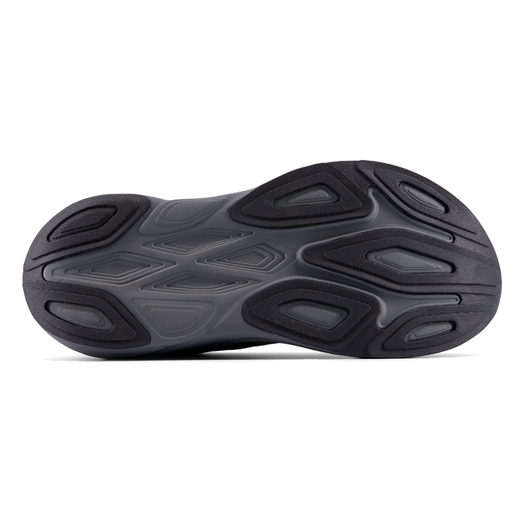 New Balance Fresh Foam X More V6 — Black — Size D — Width 7 — Top View