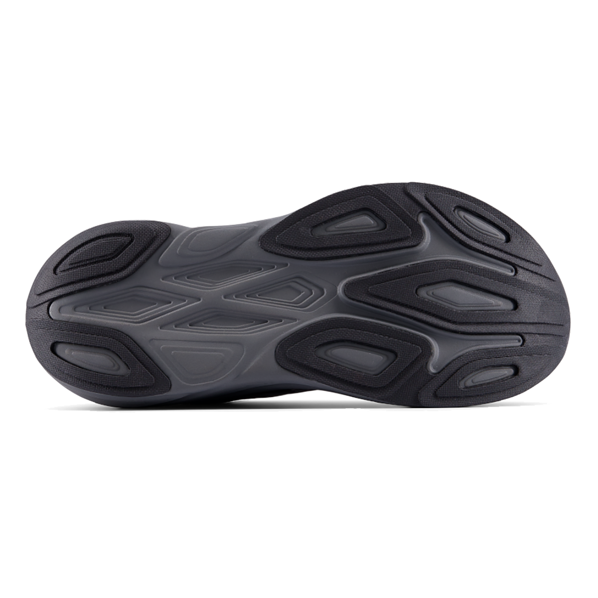 New Balance Fresh Foam X More V6 — Black — Size D — Width 7 — Top View